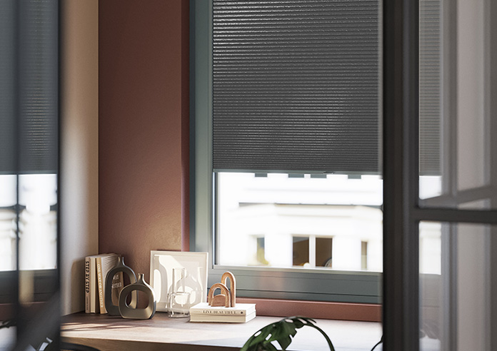 Umbra (Blackout), Liquorice - Clip Fit Honeycomb Blind - Image 5